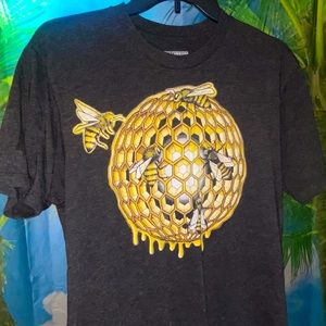 drip honeycomb bees tshirt